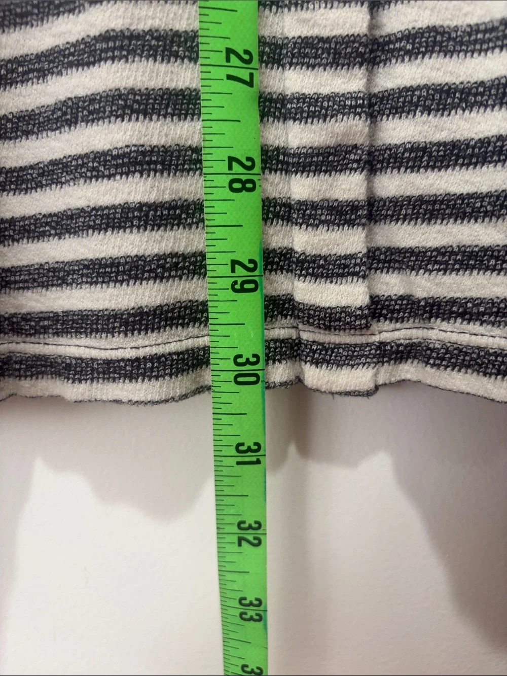 Paraphrase Striped Short Sleeve Dress - Black & White